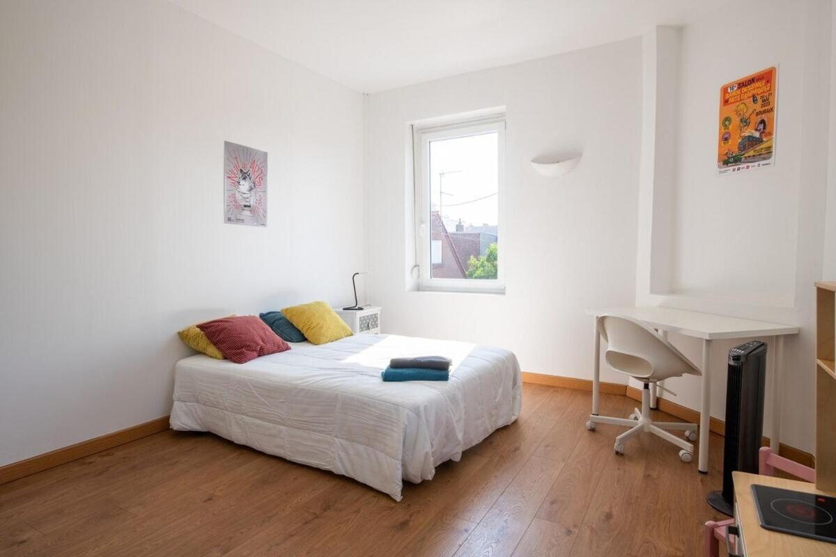 Maison Cosy 4 Chambres, Terrasse, Garage Prive Croix Exteriér fotografie