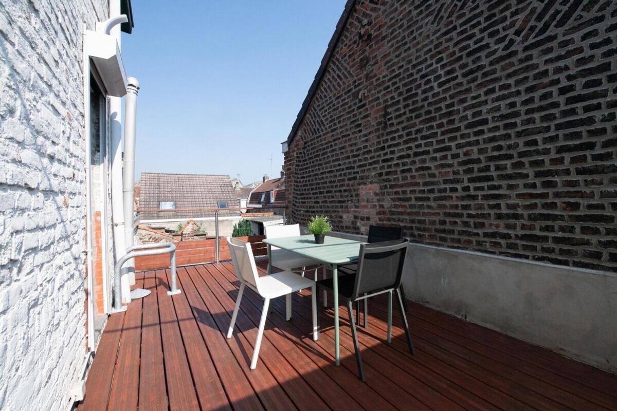 Maison Cosy 4 Chambres, Terrasse, Garage Prive Croix Exteriér fotografie